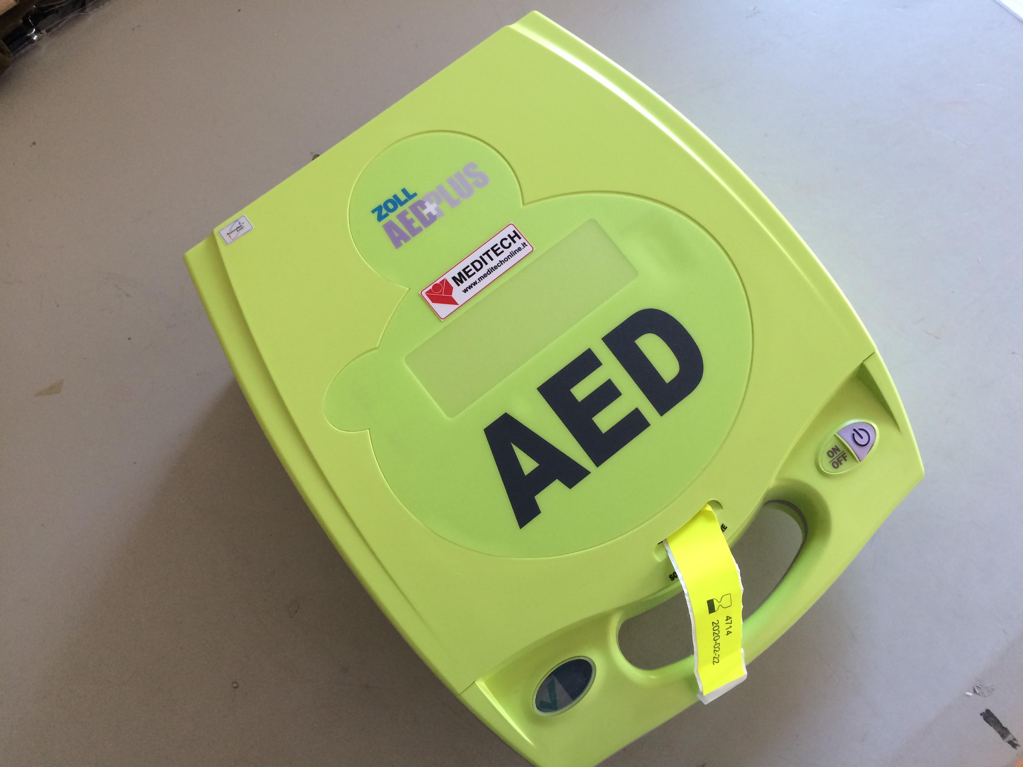 Defibrillatore Automatico Esterno.