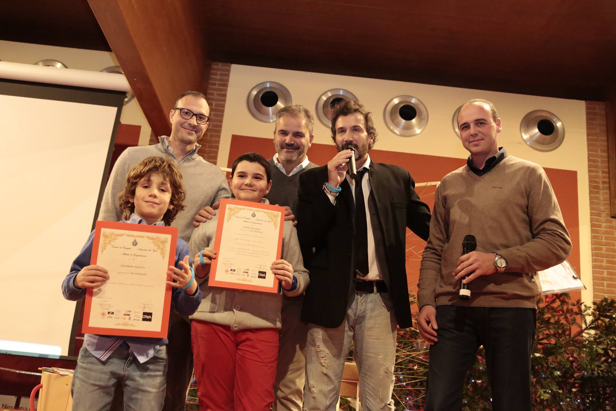 Filippo e Edoardo premiati