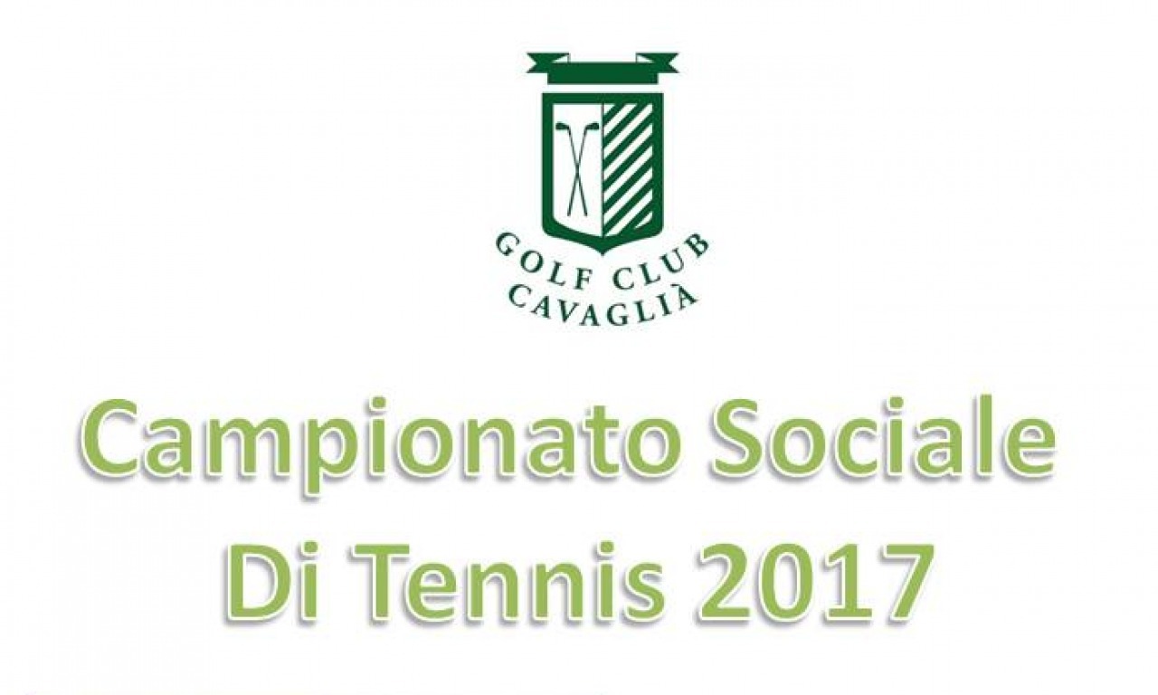 Campionato Sociale Tennis 2017