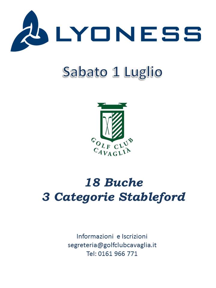 LYONESS - Sabato 1 Luglio