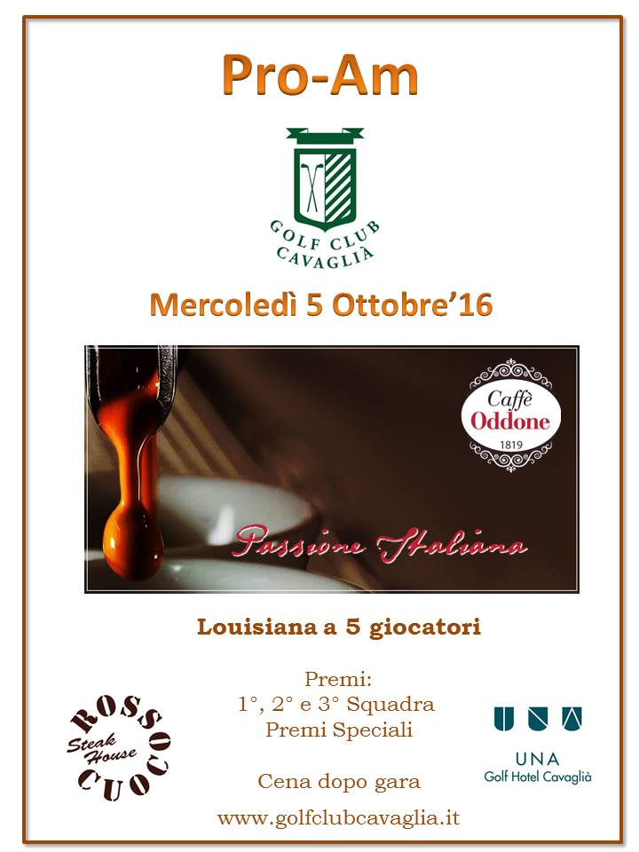 Pro-Am Caffè Oddone