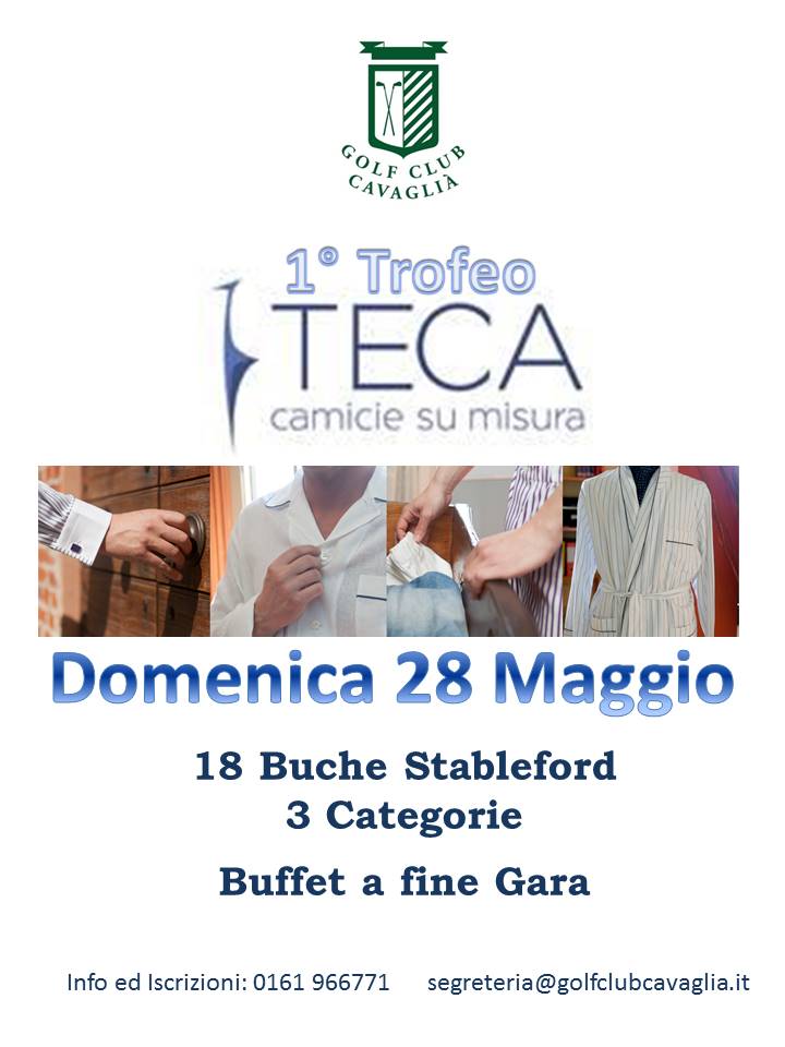 1° Trofeo TECA Camicie - Domenica 28 Maggio