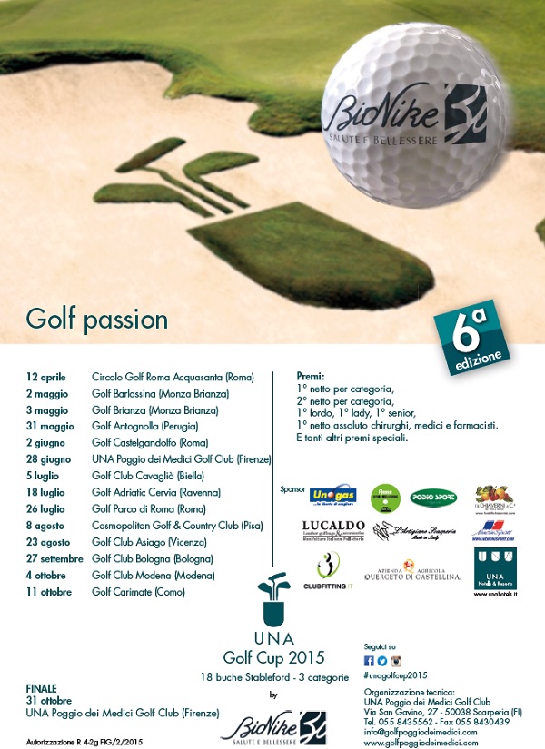 UNA Golf Cup 2015