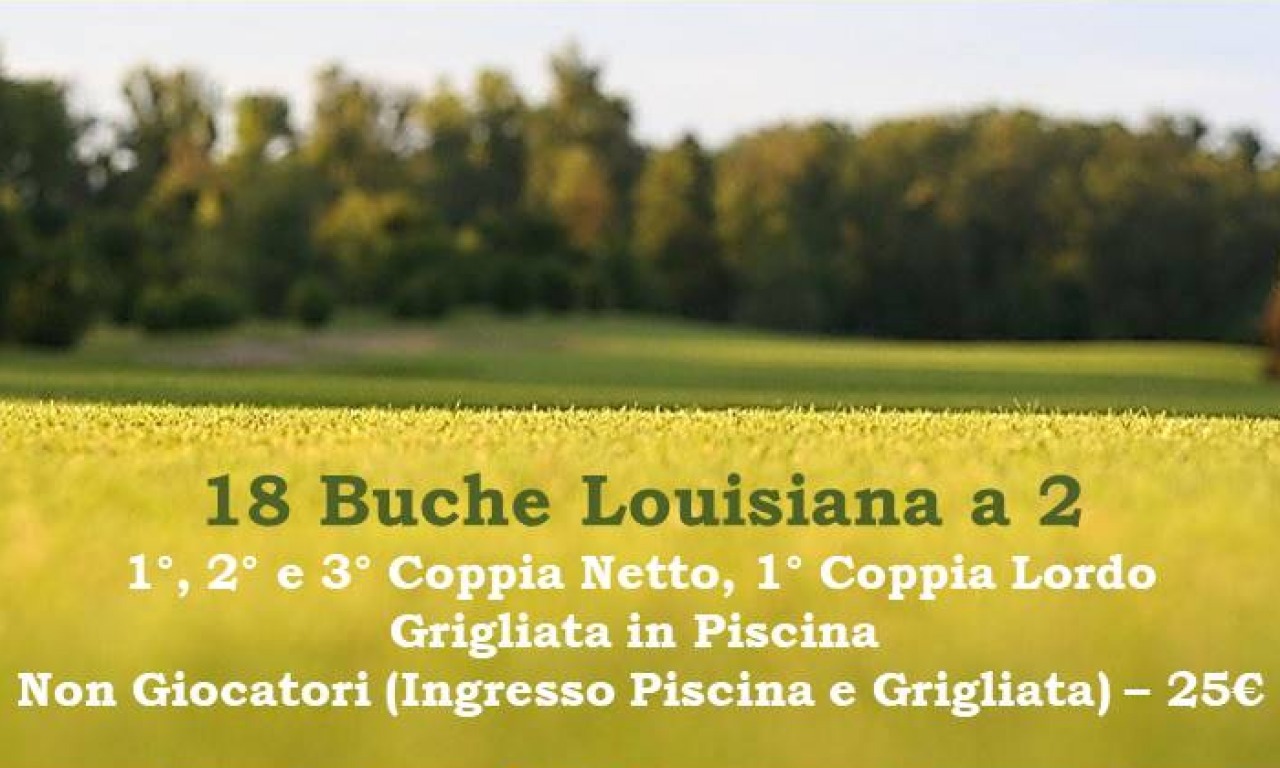 Louisiana di Ferragosto - Martedì 15 Agosto