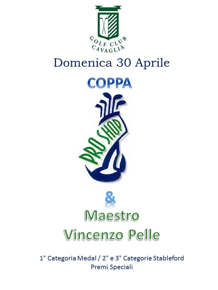 COPPA PROSHOP E MAESTRO VINCENZO PELLE