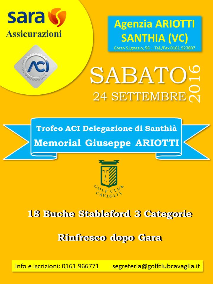 Memorial Giuseppe ARIOTTI