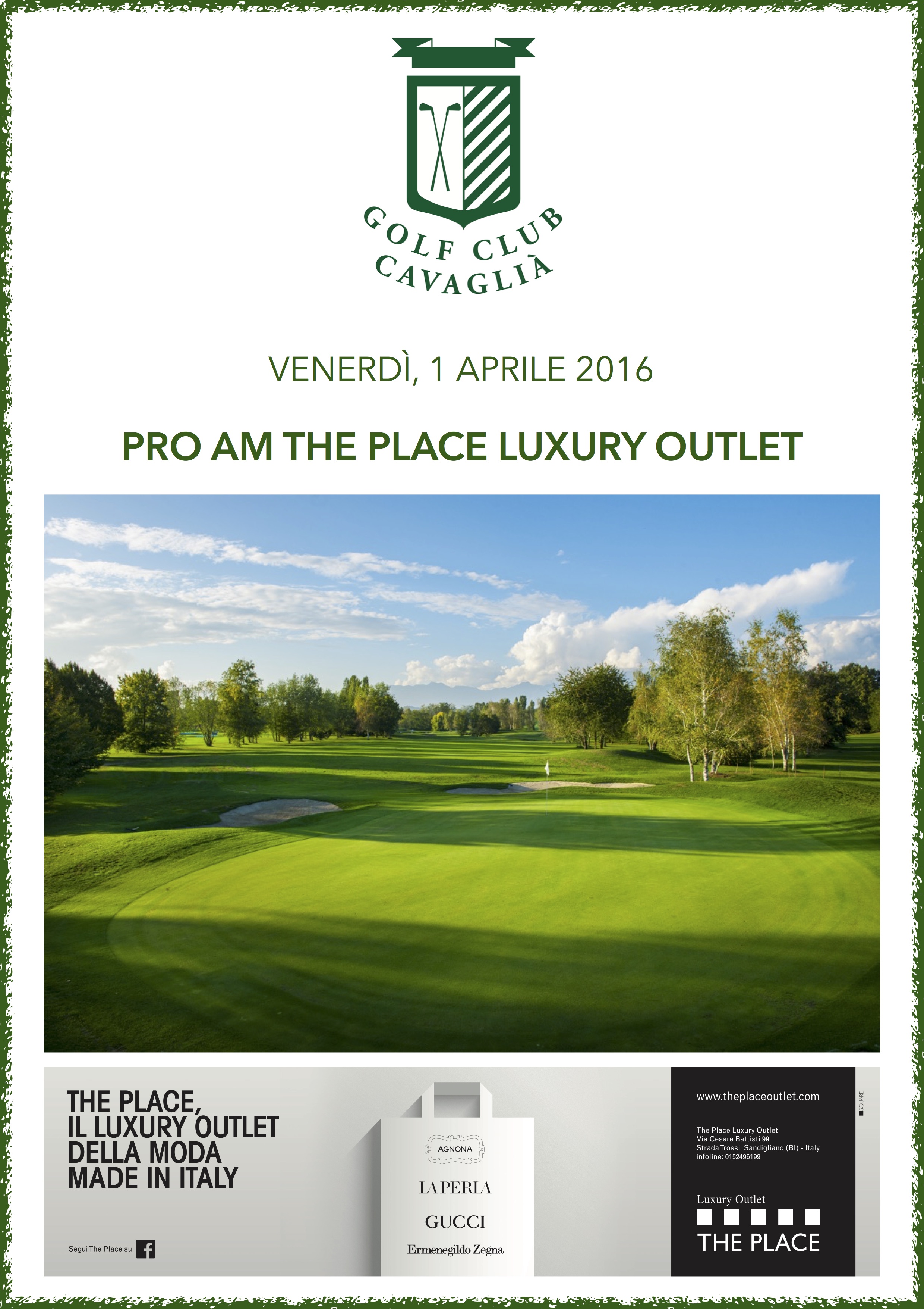 THE PLACE Luxury Outlet Pro Am