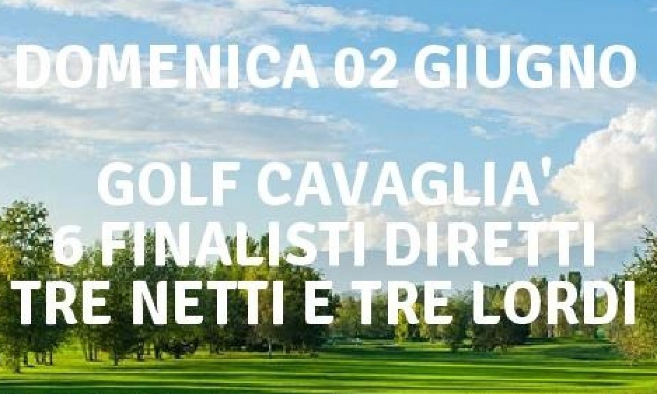 Golfitaliano Cup e voli ad Acaya e Sharm