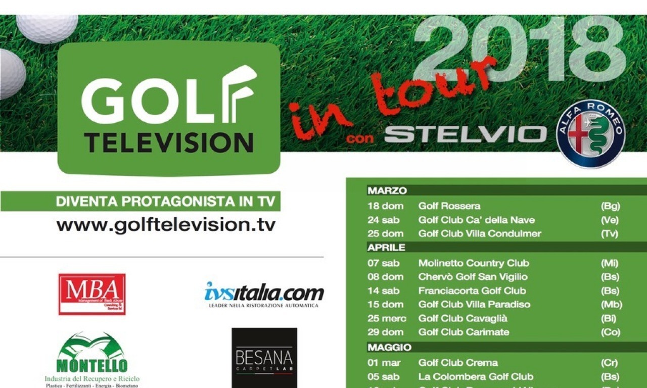 LAV.EL GOMMA GOLF TELEVISION TOUR 2018