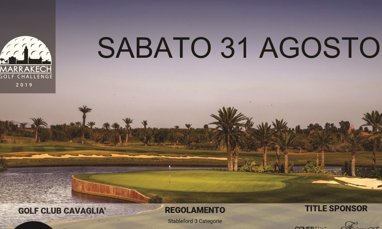 Vola in Marocco con il Marrakech Golf Challenges