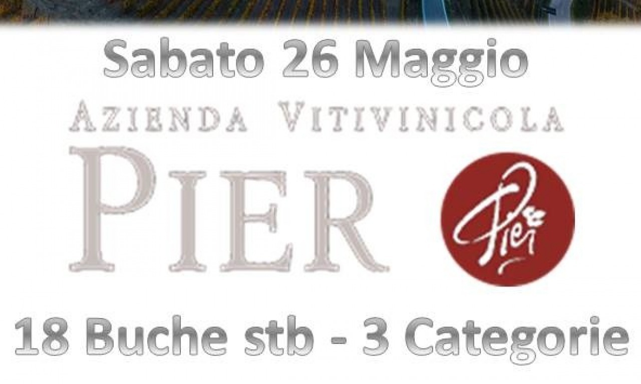 PIER CUP - SABATO 26 MAGGIO