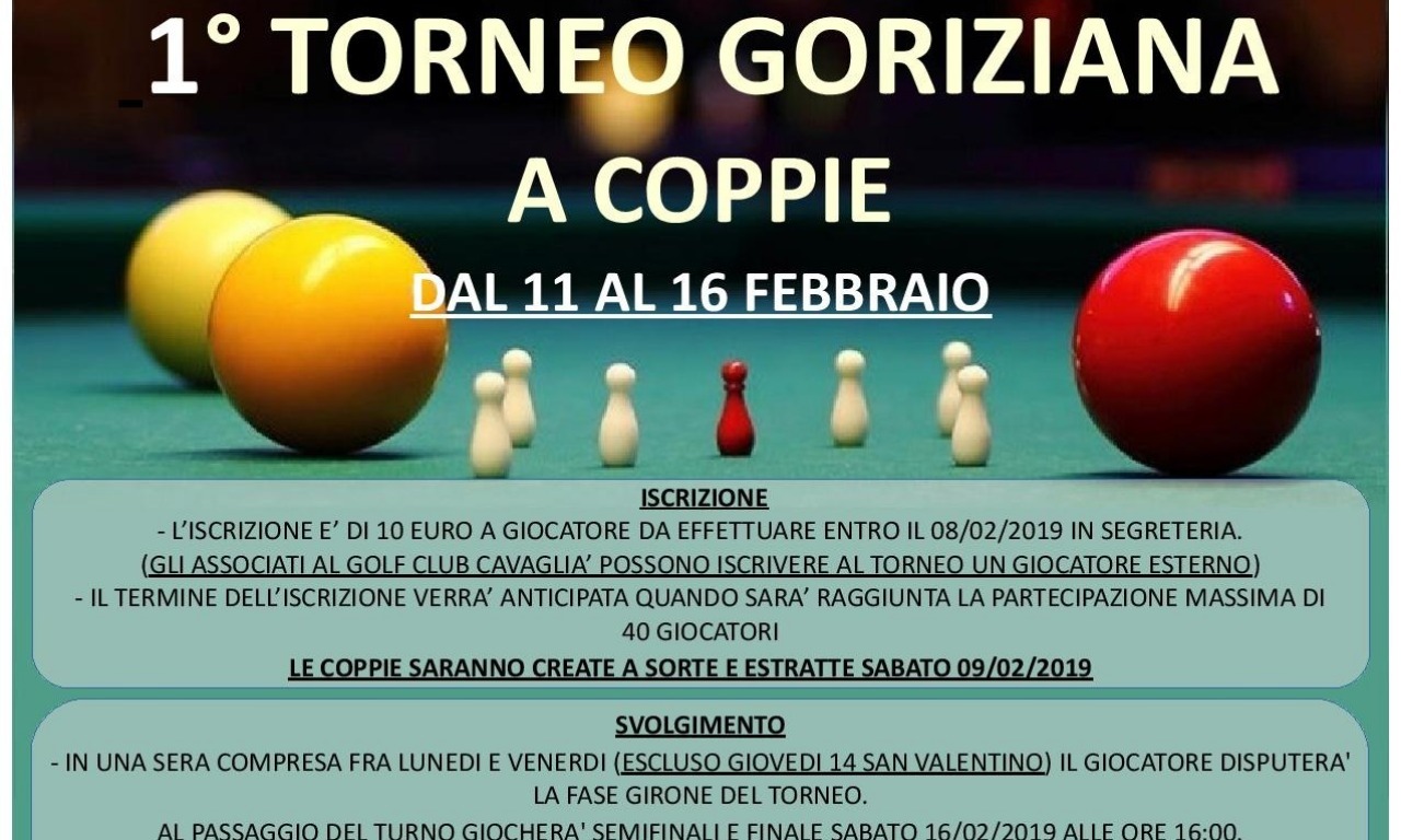 1° TORNEO DI GORIZIANA