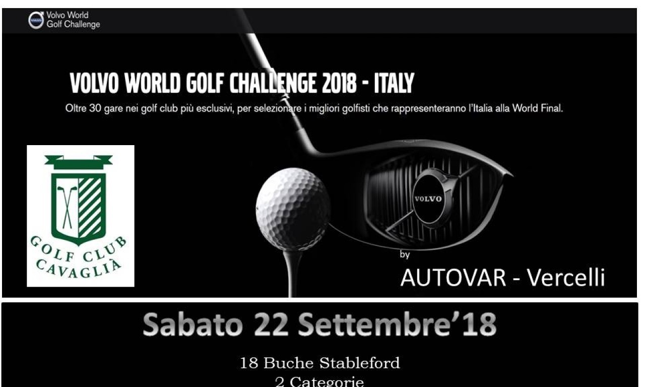 VOLVO WORLD GOLF CHALLENGE - SABATO 22