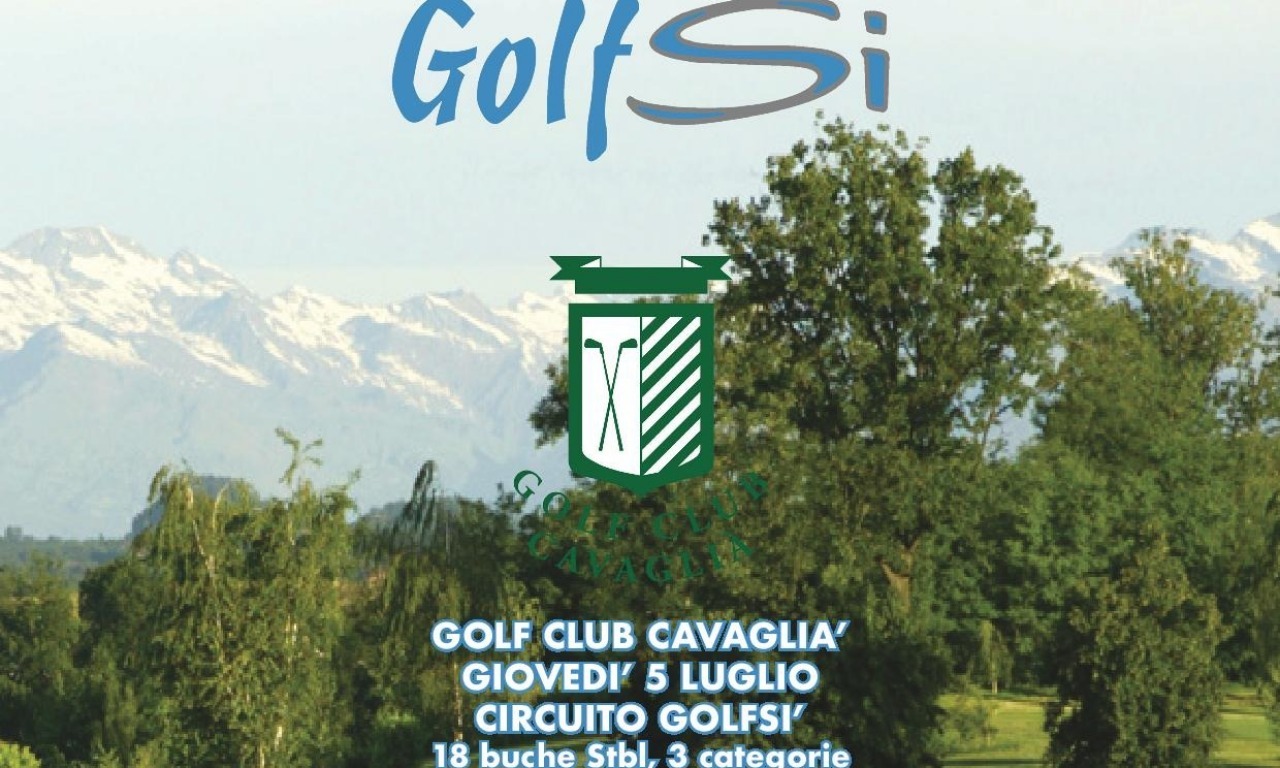 GOLF SI - GIOVEDI 5 LUGLIO