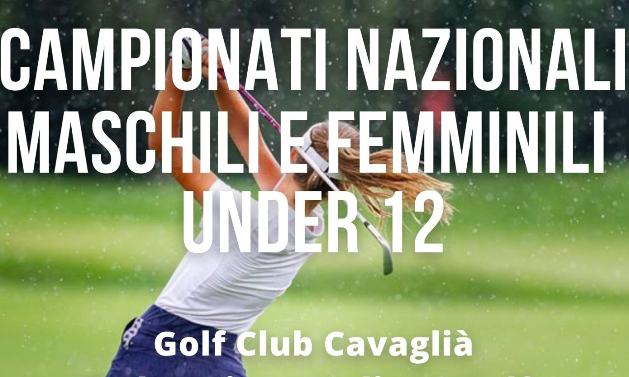 Nel weekend i Campionati Nazionali Baby Under 12