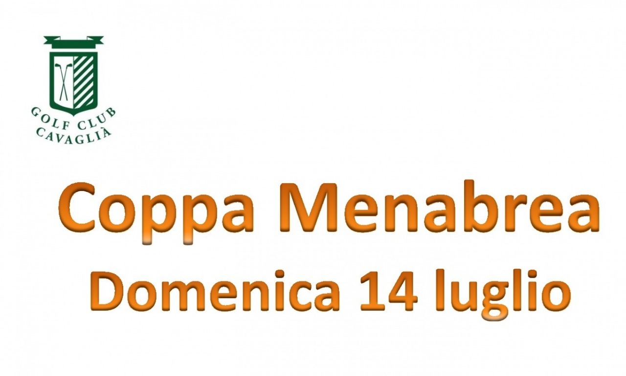 Domenica la Coppa Menabrea